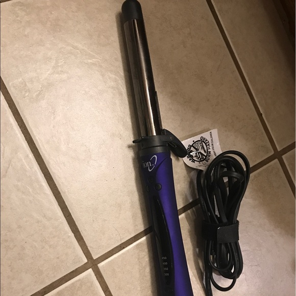 ion titanium auto rotating curling iron